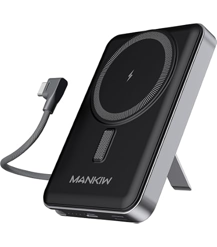 Adaptateur CarPlay Sans Fil MANKIW – Passe Du Câblé Au Sans Fil, Mini Dongle Stable, Plug & Play, Compatible IPhone IOS 10+ Et Voitures CarPlay Câblé Depuis 2016
