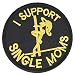Produktbild OneTigris Taktisches Stickerei Patch “I Support Single Moms ” Klett-Patch