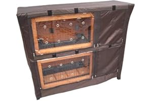 BUNNY BUSINESS Coniglio Hutch Copre Oltre 20 Tipi Coniglio Hutches Rabbit Run Cover (BB-41-DH)