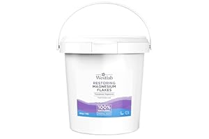Westlab - Restoring Magnesium Flakes - 5kg Resealable Tub - 100% Natural, Pure & Unscented Mineral Salts - Magnesium Chloride Foot & Body Soak