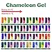 Eleacc 7.3ml Soak Off Temperature Color Change Chameleon Uv LED Gel Nail Polish Nail Art Base Top Coat (5703)