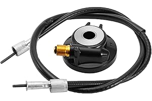 ‎YOSOO HEALTH GEAR Hochwertiges Tacho Kabel Mit 12 Mm Antriebsrad Für Motorräder 50 Präzise Tacholinieninstrumente Als Ersatzteil Roller, Geeignet Enthusiasten Und Werkstätten, Robuste Bauweise Zuverlässige