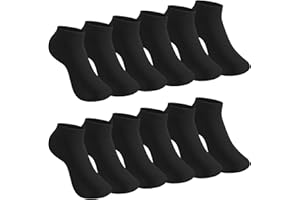 L&K-II 92201VA Skarpetki do sneakersów, krótkie, damskie/męskie, stopki, oddychająca bawełna, czarne/białe/szare, po 12/24/36 par