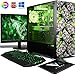 Produktbild VIBOX Pyro GS7TX-370 Gaming PC Computer mit Spiel Bundle, Windows 10 OS, 22 Zoll HD Monitor (4,3GHz Intel i5 6-Core Prozessor, Nvidia GeForce GTX 1080 Ti Grafikkarte, 8Go DDR4 RAM, 240GB SSD, 2TB HDD)