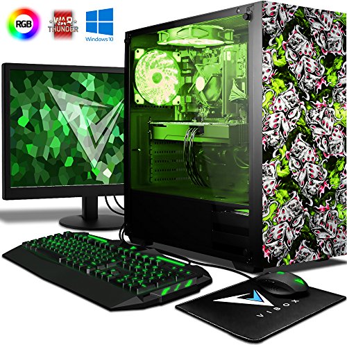 VIBOX Pyro GSR7TX-390 Gaming PC Ordenador de sobremesa con Cup n de Juego Win 10 22 HD Monitor 4 1GHz Ryzen 8-Core Nvidia GeForce GTX 1080 Ti Tarjeta Grafica 32GB DDR4 RAM 1TB HDD-SSD VIBOX Pyro GSR7TX-390 Gaming PC Ordenador de sobremesa con Cup n de Juego Win 10 22 HD Monitor 4 1GHz Ryzen 8-Core Nvidia GeForce GTX 1080 Ti Tarjeta Grafica 32GB DDR4 RAM 1TB HDD-SSD
