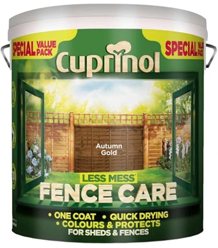 Vernice Cuprinol 5 Litri Raccolta Anatre Marrone &ndash; Resistente Per Capanni E Recinzioni
