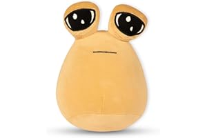 Axingqiwu Peluche Pou Triste, 22cm Alien Pou Juguete de Peluche para Niños, Peluche de Pou Regalo para Fanáticos