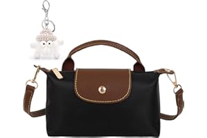 MLPKOI Petit Sac Bandoulière avec un Joli Pendentif, sSac a Main Femme, Mini Sac à Bandoulièree, Sacs à Main, Sacs Bandouliere, Avec Bandoulière Réglable pour Shopping, Travail, Voyages