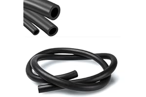 Universal Rubber Reinforced Fuel Pipe Line for Fuel Hose Engine Unleaded Petrol Diesel Oil Water Hose Pipe Line AUTORCE (3.0MM X 7.0MM, 0.5 Meter)