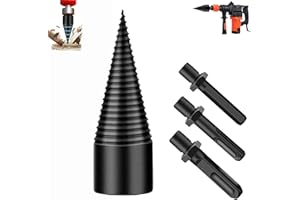 GAJUST festberg bohrer das original,Shirem Easysplit Bohrer,bohrer Holzspalter,hartm tm bohrer holzspalter,Festberg Drill,shirem Easysplit Drill Bit,32mm/42mm Abnehmbarer Brennholzbohrer,Brennholzbohrer