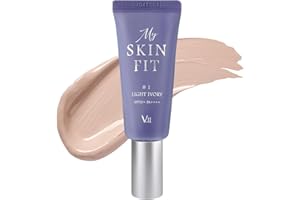 [VILLAGE11FACTORY] MY SKIN FIT BB CREAM - #1 LIGHT IVORY (20ML) Soins coréen - Acide hyaluronique et Centella Asiatica - Booster de collagène - Texture hydratante légère - Glass Skin Glow