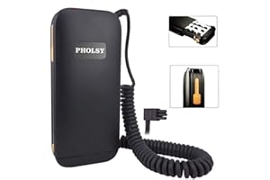 PHOLSY Pack de Batterie Caméra Flash Externe Batterie Speedlite pour Nikon Speedlite SB900, SB910, SB5000-12 Piles AA, Remplace Nikon Alimentation SD-9