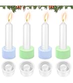 Lot De 8 Bougeoirs En Métal Pour Bougies Chauffe-plat, Bougies De Table De Mariage, Centre De Table, Décoration De Bar De Vacances, (argent