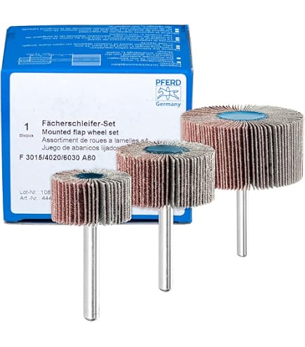 Klingspor NFS 600 Vliesstift | 60x30x6 Mm | Für Metall & Edelstahl | 10 Stück Im Set