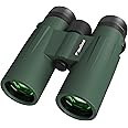 usogood High Power 12x50 Binoculars for Adults with BaK-4 Prisms & FMC Lens, Waterproof Green Binoculars for Bird Watching Stargazing Hunting Hiking and Traveling