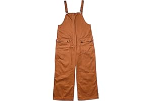 aromm Bib and Brance Overalls for Men Classic Casual Work Dungarees with Zip and Pockets
