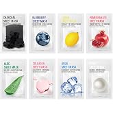 [Pack Of 8] EUNYUL Purity Korean Face Mask (8 Types) Korean Skin Care Natural Ingredients &amp; Moisturizing