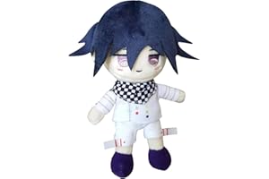 ZHONGKAIHUA Kokichi Ouma Plush Anime Game 15cm Saihara Shuichi/Akamatsu Kaede Plush Doll Anime Cartoon Throw Pillows Figure Plushie Stuffed Soft for Fans