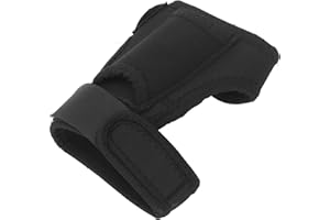 Fdit Wrist Flashlight Holster, Thickened Nylon Diving Torch Arm Holder for 25-30mm Flashlights Hands Free Mount for Diving Caving Outdoor Activities (Not Included Flashlight)