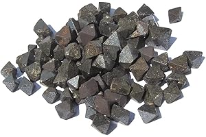 ‎MKÖPKE MKöpke® Magnetit Oktaeder - 100 g Magneteisensteine »Stein der Energie« Lodestone Rohsteine - Eisenerz | Gr. S