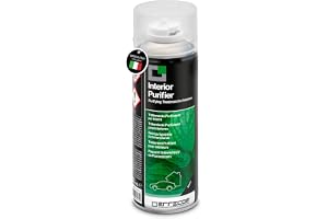 ERRECOM Interior Purifier, A/C Car and Cabin Purifying Treatment, Fast-Acting Air Conditioner Odor Removal and Long-Lasting Freshness, Mint Fragrance, 200 ml aerosol can