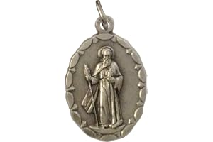 I G J SAINT JUDE THADDEUS APOSTLE OVAL FORM MEDAL - PATRON SAINT AV Omöjligt fall - 100 % TILLVERKAD I ITALIEN
