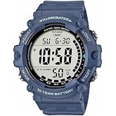 Casio &Uuml;niseks yetişkin AE-1500WH-2AVDF Kol Saati Lacivert Standart