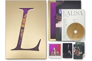 BLACKPINK LISA FIRST SINGLE ALBUM - LALISA [ GOLD VER. ] PHOTOBOOK + LYRICS PAPER + CD + PHOTOCARD + POLAROID + DOUBLE-SIDED POSTER