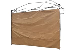 NINAT Canopy Sunwall 3M Sunshade Privacy Panel for Gazebos Tent Waterproof Sun Wall for Straight Leg Gazebos, Sidewall Only (Canopy Frame Not Included)
