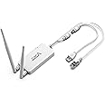 Vonets VAP11S Mini WiFi Bridge/Wireless Repeater/WiFi Router/WiFi to Wired Converter 2.4GHz Industrial with 2 RJ45 Ethernet Ports and 2 External Antennas, Great Partner for Electronic Scale, PLC, DVR