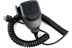 rongweiwang Mic Microfono Altoparlante 8 Pin per Kenwood Mobile Mic Speaker Radio KMC-30 TK-760 TK-768 TK-830 Mobile Autoradio