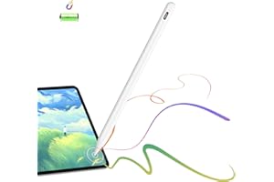 Stylet pour iPad (2018-2024) Apple Pencil avec rejet de la Paume et sensibilité à l’Inclinaison Stylet Pencil pour iPad 10/9/8/7/6e génération, iPad Mini 6/5e génération, iPad Air 6/5/4/3e EFaithLife