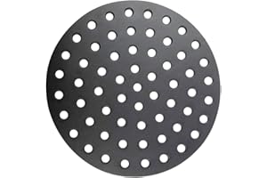 Dongftai 17 inch Round Cast Iron Fire Grate Replacement Parts for XLarge Big Green Egg,Fire Grate Bottom Grate Grill Parts for Weber 22" Charcoal Grill,XL Big Green Egg Accessories