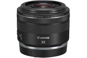 Objectif Canon RF 35 mm F1.8 Macro is STM, Grand-Angle, stabilisateur d'image Optique 5 Vitesses, Photo Rue, Voyage, Macro, Compatible Canon EOS R