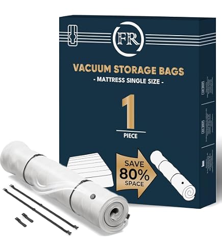 Sacs De Rangement Sous Vide HIMOMO 130x240cm - 2 Pièces Pour Matelas, Vêtements, Literie