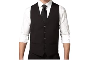 Chef Apparel New Hotel Restaurant Waiter Waitress Hospitality Waistcoat Uniform (38-56)