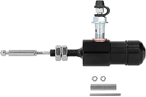 KIMISS Freno Rinforzato Idraulico per Motocicletta, M10x1.25mm Frizione Idraulica Universale per Motocicletta Efficiente di Aste del Cilindro Principale della Pompa di Trasferimento(B