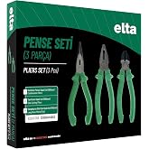ELTA 3 Piece Pliers Set