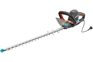 Gardena elektrisk häcksax ComfortCut 700/65: Häcksax med en motoreffekt på 700 W, svärdlängd 65 cm, tandspalt 27 mm, ergonomi