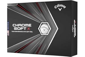 Callaway Golf, Chrome Soft X, Palline da Golf
