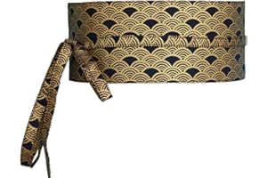 thefancypumpkin Giapponese Yukata Kimono Robe Obi Cintura Harajuku da donna