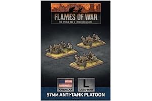Flames of War 57 mm antyczołgowy pluton (późna wojna, UBX81)