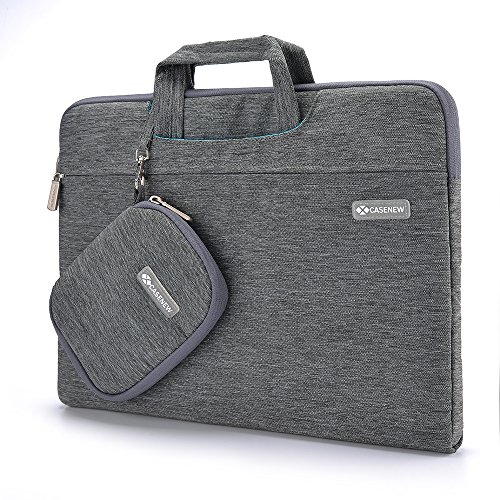 Fall New tragbaren Stoff Computer Laptop Sleeve Notebook Tragetasche mit Griff und Zubehör Tasche Grey 13 13inch