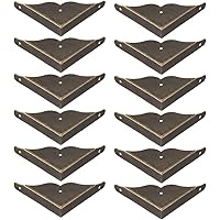 sourcing map Schreibtisch Eckenschutz Tischkantenschutz Abdeckung Metall 39 x 39 x 8mm-12St