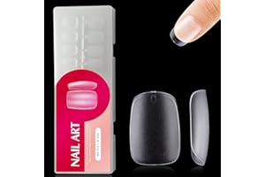 ‎TULAMORIY 360 Stück Nageltips,No-Feile Full Cover Nail Tips,Mattierte Nagelverlängerung Tips,Künstlich Nails Tips in 15 Größen,Nail Art Für Nagelstudios Starter DIY(Kurzes Quadrat)