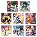 Produktbild SGOT Brille Putztuch ONE Piece My Hero Academia Brillenputztuch-Mikrofasertücher Mikrofaser für Mobiltelefone Tablet Laptop Kameralinsen 15x15cm(8 PCS My Hero Academia)