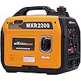 maXpeedingrods 2300W Generatore di Corrente Silenziato a Benzina Inverter per all'Aperto Camper Partito Generatore Elettrico 