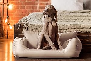 tierlando NEMO Hundebett Hundesofa Hundekorb Katzenbett Größe: N1 | Farbe: 14 Beige Kakao