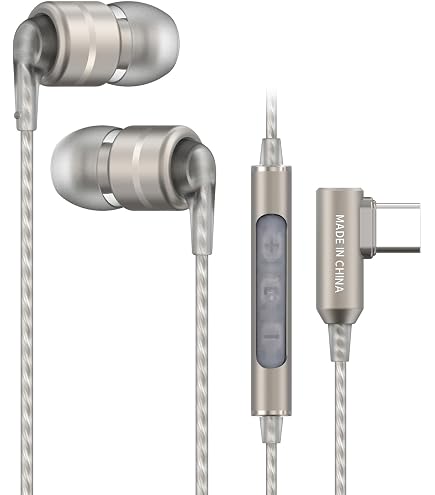 SoundMAGIC E11D USB-C In-Ear-Kopfhörer – Mit 10-mm-Treibern, Metallgehäuse & Mikrofon | HiFi-Sound