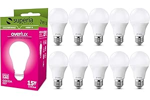 Superia Milano Goccia 15W E27 (Blanc Naturel 10 Pièces)